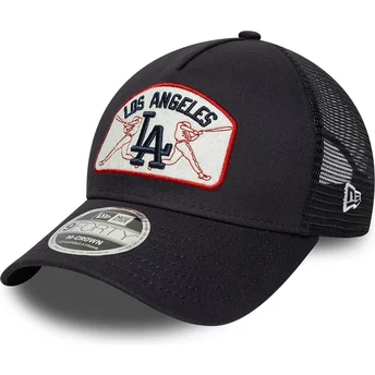 Cap kaareva navy blue snapback 9FORTY M-Crown A Frame Los Angeles Dodgers MLB New Era