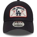 lippikset-kaareva-rekka-laivastonsininen-snapback-9forty-m-crown-a-frame-los-angeles-dodgers-mlb-new-era