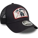 lippikset-kaareva-rekka-laivastonsininen-snapback-9forty-m-crown-a-frame-los-angeles-dodgers-mlb-new-era