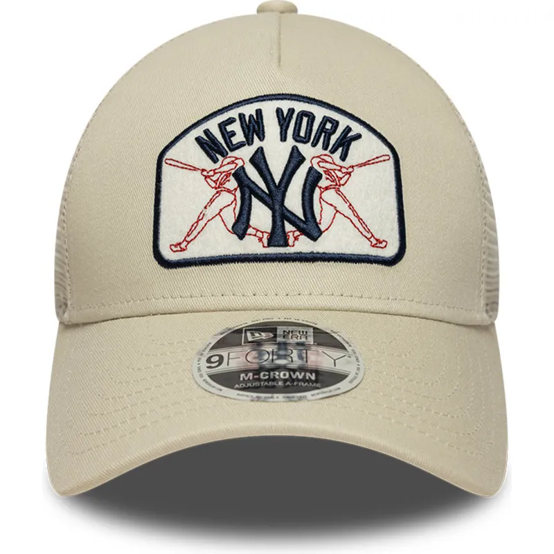 lippikset-kaareva-rekka-beige-snapback-9forty-m-crown-a-frame-new-york-yankees-mlb-new-era lippikset-kaareva-rekka-beige-snapback-9forty-m-crown-a-frame-new-york-yankees-mlb-new-era