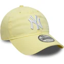 lippikset-kaareva-keltainen-saadettava-nauha-9twenty-league-essential-new-york-yankees-mlb-new-era