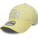 lippikset-kaareva-keltainen-saadettava-nauha-9twenty-league-essential-new-york-yankees-mlb-new-era