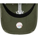 lippikset-kaareva-rekka-vihrea-saadettava-nauha-9twenty-cotton-canv-new-york-yankees-mlb-new-era