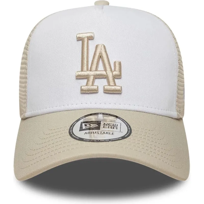 cap-kaareva-beige-snapback-a-frame-league-essential-los-angeles-dodgers-mlb-new-era cap-kaareva-beige-snapback-a-frame-league-essential-los-angeles-dodgers-mlb-new-era