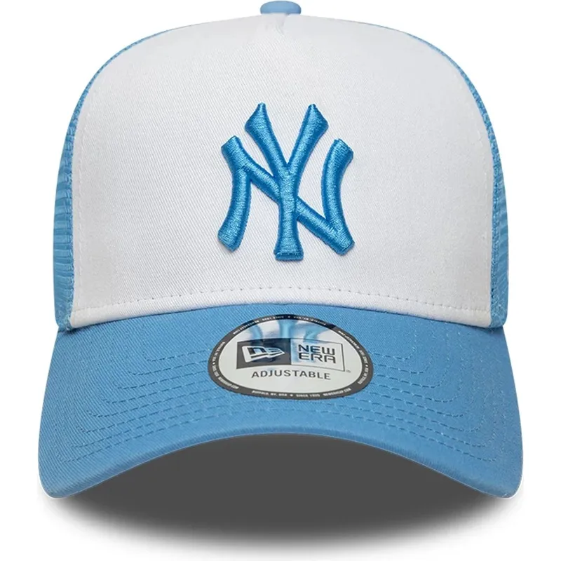 lippikset-kaareva-rekka-sininen-snapback-a-frame-league-essential-new-york-yankees-mlb-new-era
