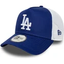 cap-kaareva-blue-snapback-a-frame-side-patch-los-angeles-dodgers-mlb-new-era