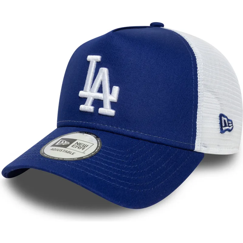 lippikset-kaareva-rekka-sininen-snapback-a-frame-side-patch-los-angeles-dodgers-mlb-new-era