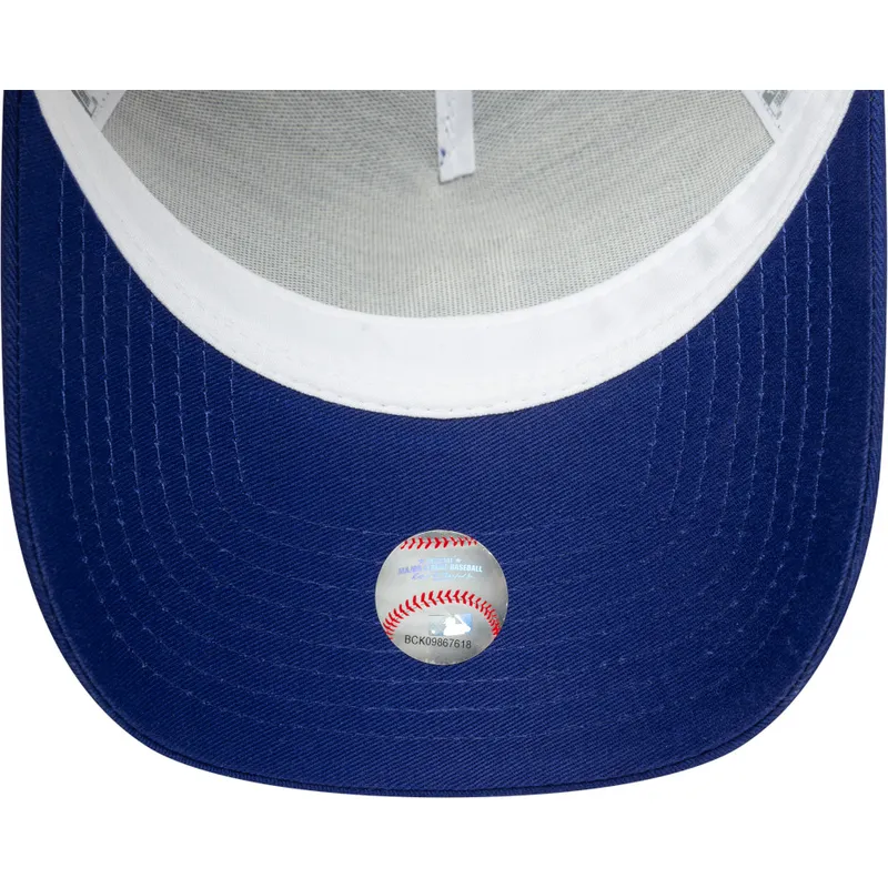 lippikset-kaareva-rekka-sininen-snapback-a-frame-side-patch-los-angeles-dodgers-mlb-new-era