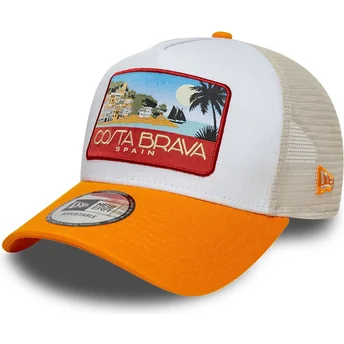 Cap kaareva multicolor snapback A Frame Location Patch Costa Brava New Era