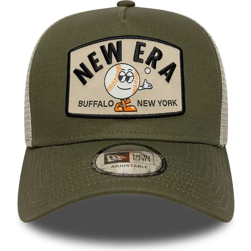 lippikset-kaareva-rekka-vihrea-snapback-a-frame-summer-patch-new-era