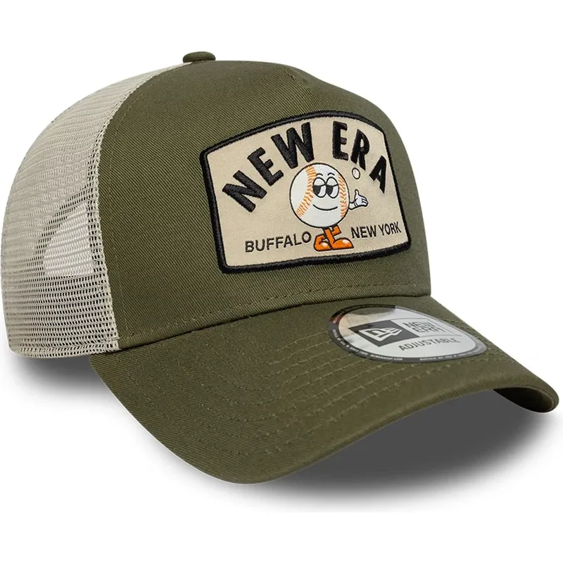 lippikset-kaareva-rekka-vihrea-snapback-a-frame-summer-patch-new-era