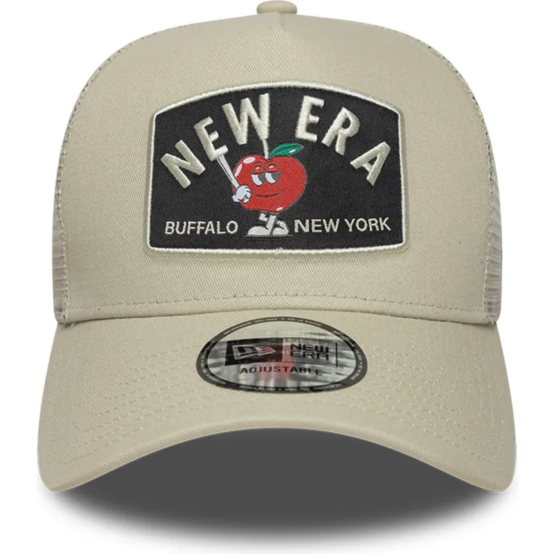 lippikset-kaareva-rekka-beige-snapback-a-frame-summer-patch-new-era lippikset-kaareva-rekka-beige-snapback-a-frame-summer-patch-new-era