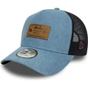 lippikset-kaareva-rekka-sininen-snapback-a-frame-denim-leather-patch-new-era