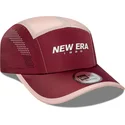 cap-kaareva-5-panel-red-adjustable-strap-runner-new-era