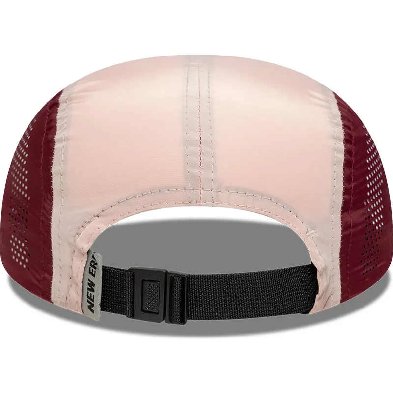 cap-kaareva-5-panel-red-adjustable-strap-runner-new-era
