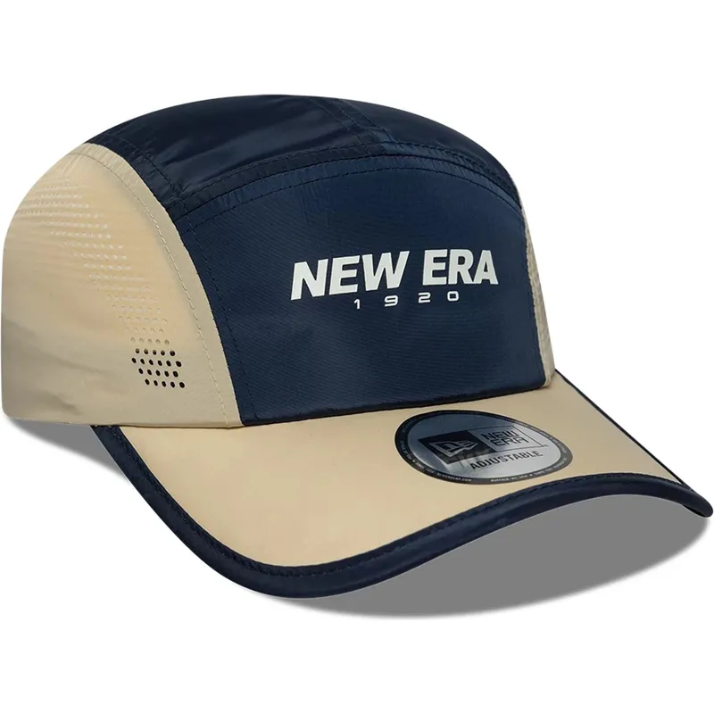 cap-kaareva-5-panel-navy-blue-adjustable-strap-runner-new-era cap-kaareva-5-panel-navy-blue-adjustable-strap-runner-new-era