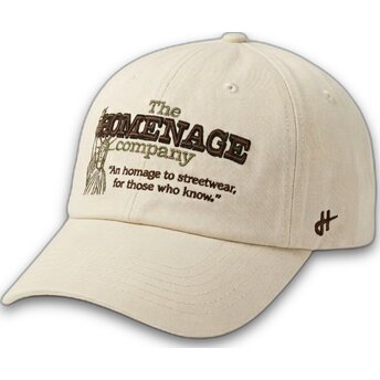 Cap kaareva beige adjustable strap The 90s Homenage