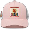 lippikset-kaareva-rekka-vaaleanpunainen-snapback-the-trucker-childhood-fun-the-homenage