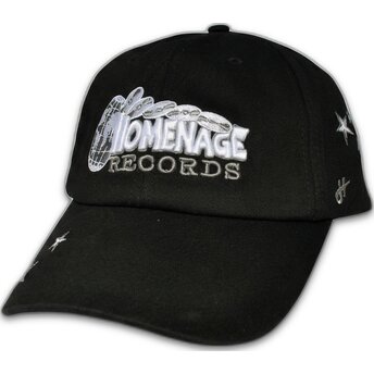 Cap kaareva black adjustable strap The 90s Homenage
