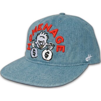 Cap litteä blue snapback The Snap Homenage