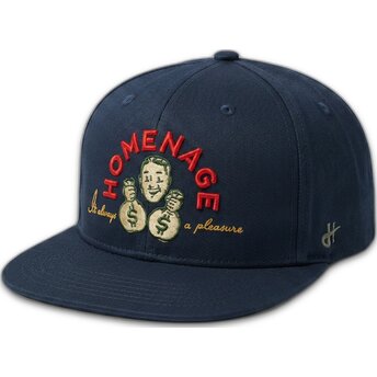 Cap kaareva navy blue snapback The Snap Homenage