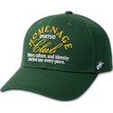 lippikset-kaareva-vihrea-snapback-club-sport-the-ball-homenage