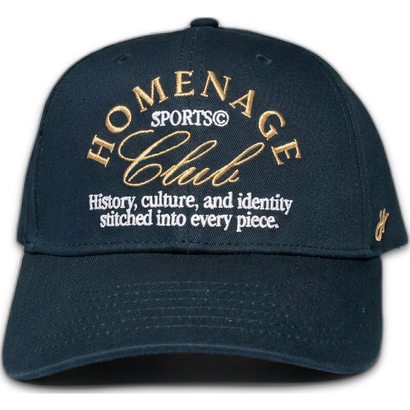 lippikset-kaareva-laivastonsininen-snapback-vintage-club-sport-the-ball-homenage