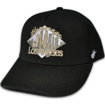Cap kaareva black snapback The Retro Homenage