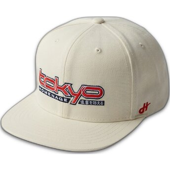 Cap litteä cream snapback The Snap Homenage