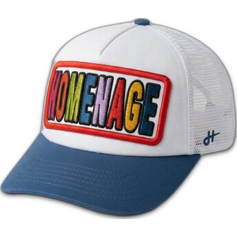 Lippikset kaareva rekka sininen snapback The Trucker Childhood Fun The Homenage