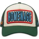 lippikset-kaareva-rekka-vihrea-snapback-the-trucker-childhood-fun-the-homenage