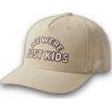 lippikset-kaareva-beige-snapback-just-kids-the-retro-homenage