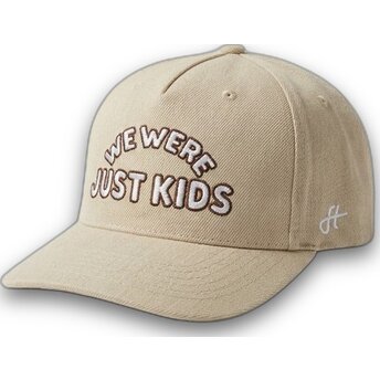 Lippikset kaareva beige snapback Just Kids The Retro Homenage