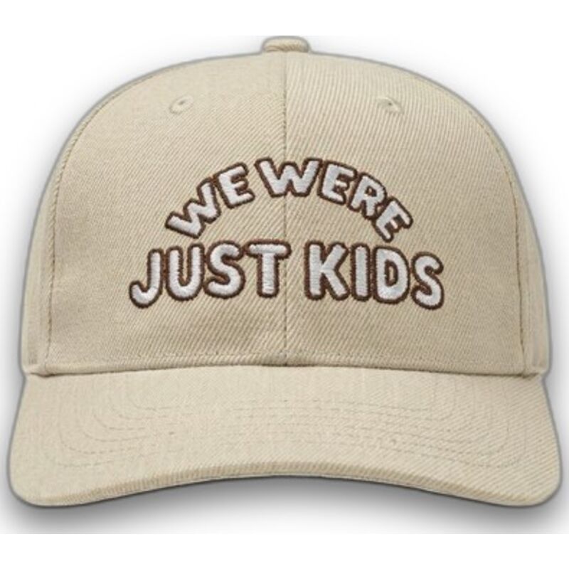 lippikset-kaareva-beige-snapback-just-kids-the-retro-homenage lippikset-kaareva-beige-snapback-just-kids-the-retro-homenage