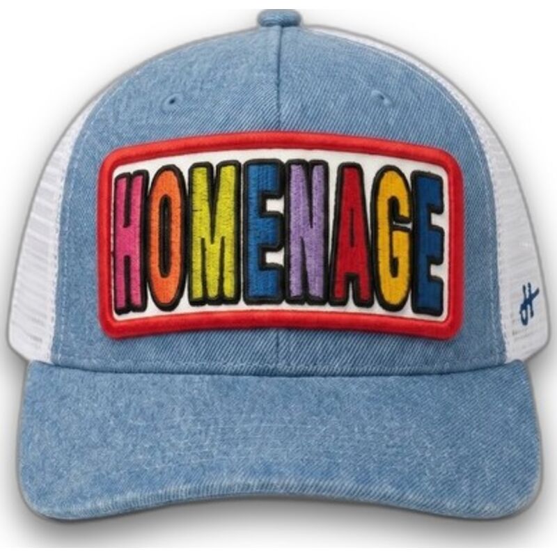 lippikset-kaareva-rekka-sininen-snapback-the-trucker-denim-childhood-fun-the-homenage