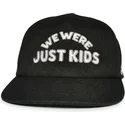 homenage-curved-brim-just-kids-outline-the-retro-black-snapback-cap