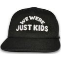 lippikset-kaareva-musta-snapback-just-kids-outline-the-retro-homenage