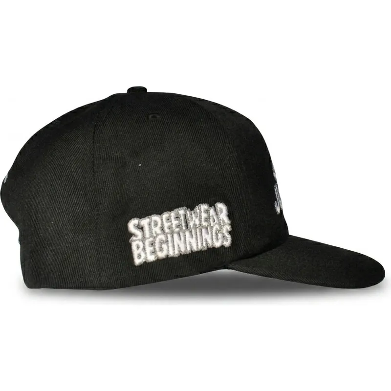 homenage-curved-brim-just-kids-outline-the-retro-black-snapback-cap