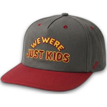 Lippikset kaareva monivärinen snapback Just Kids The Retro Homenage