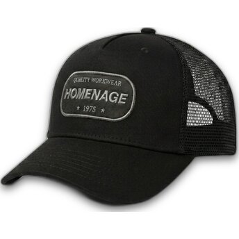 Cap kaareva black snapback The Trucker Homenage