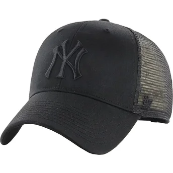 Lippikset kaareva rekka musta snapback New York Yankees MLB 47 Brand