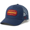 lippikset-kaareva-rekka-laivastonsininen-snapback-the-trucker-work-1975-workwear-the-homenage