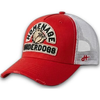 Cap kaareva red snapback The Trucker Homenage
