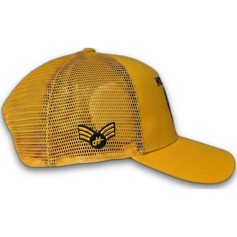 lippikset-kaareva-rekka-keltainen-snapback-the-trucker-jet-military-surplus-the-homenage lippikset-kaareva-rekka-keltainen-snapback-the-trucker-jet-military-surplus-the-homenage