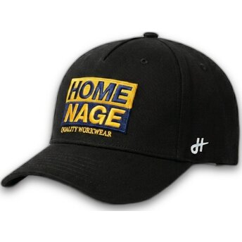 Lippikset kaareva musta snapback Decker Workwear The Retro Homenage