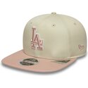 cap-littea-beige-snapback-rosa-9fifty-original-fit-world-series-patch-los-angeles-dodgers-mlb-new-era