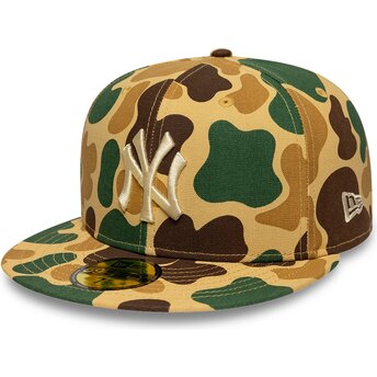 Lippikset litteä maastokuvio istuva 59FIFTY Camo New York Yankees MLB New Era