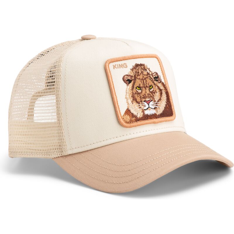 lippikset-kaareva-rekka-beige-snapback-blur-king-the-farm-goorin-bros lippikset-kaareva-rekka-beige-snapback-blur-king-the-farm-goorin-bros