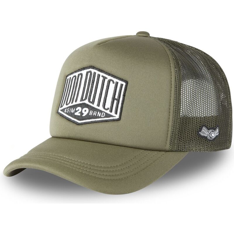 lippikset-kaareva-rekka-vihrea-snapback-foam08-von-dutch