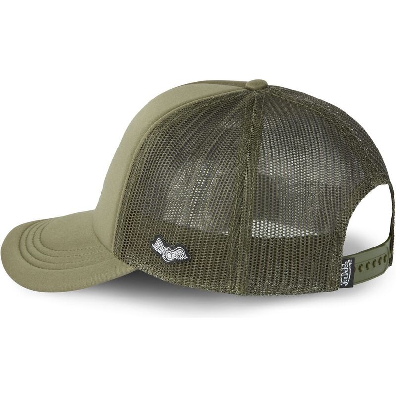 lippikset-kaareva-rekka-vihrea-snapback-foam08-von-dutch